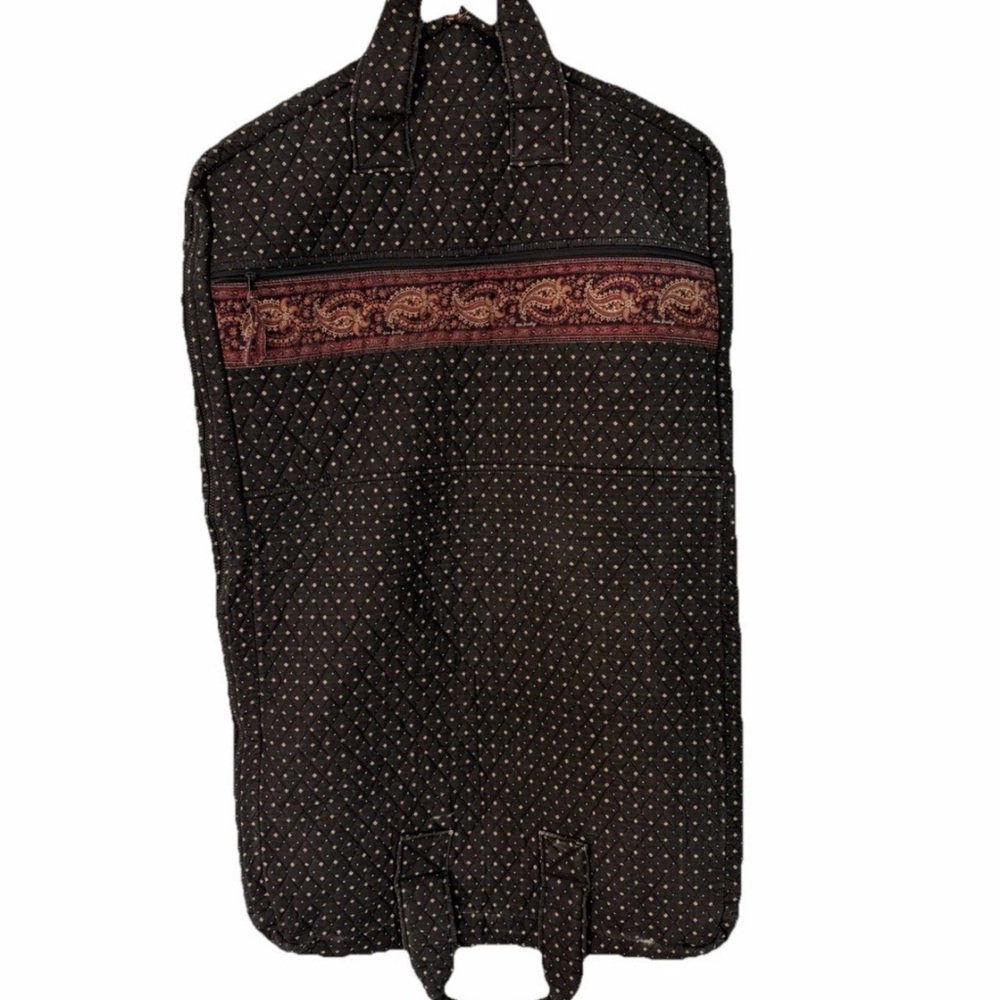 Vintage Vera Bradley Garment Bag Rare Pattern Made in USA paisley